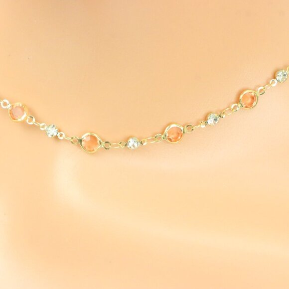 "Minimalist Necklace Chain, Elegant Jewelry for Women & Girls | MLCRC1420 - Picture 8 of 10